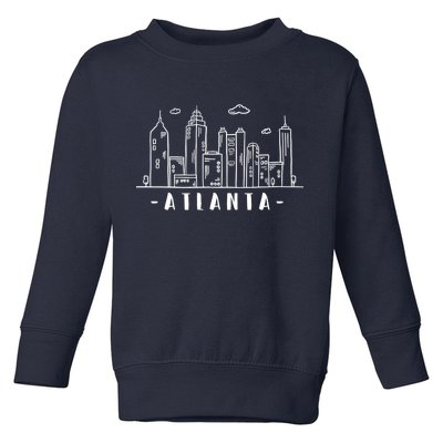 Atlanta Skyline Toddler Sweatshirt