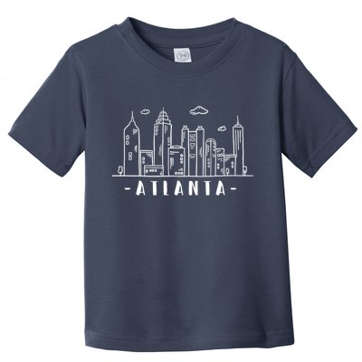 Atlanta Skyline Toddler T-Shirt