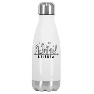 Atlanta Skyline Stainless Steel Insulated Water Bottle