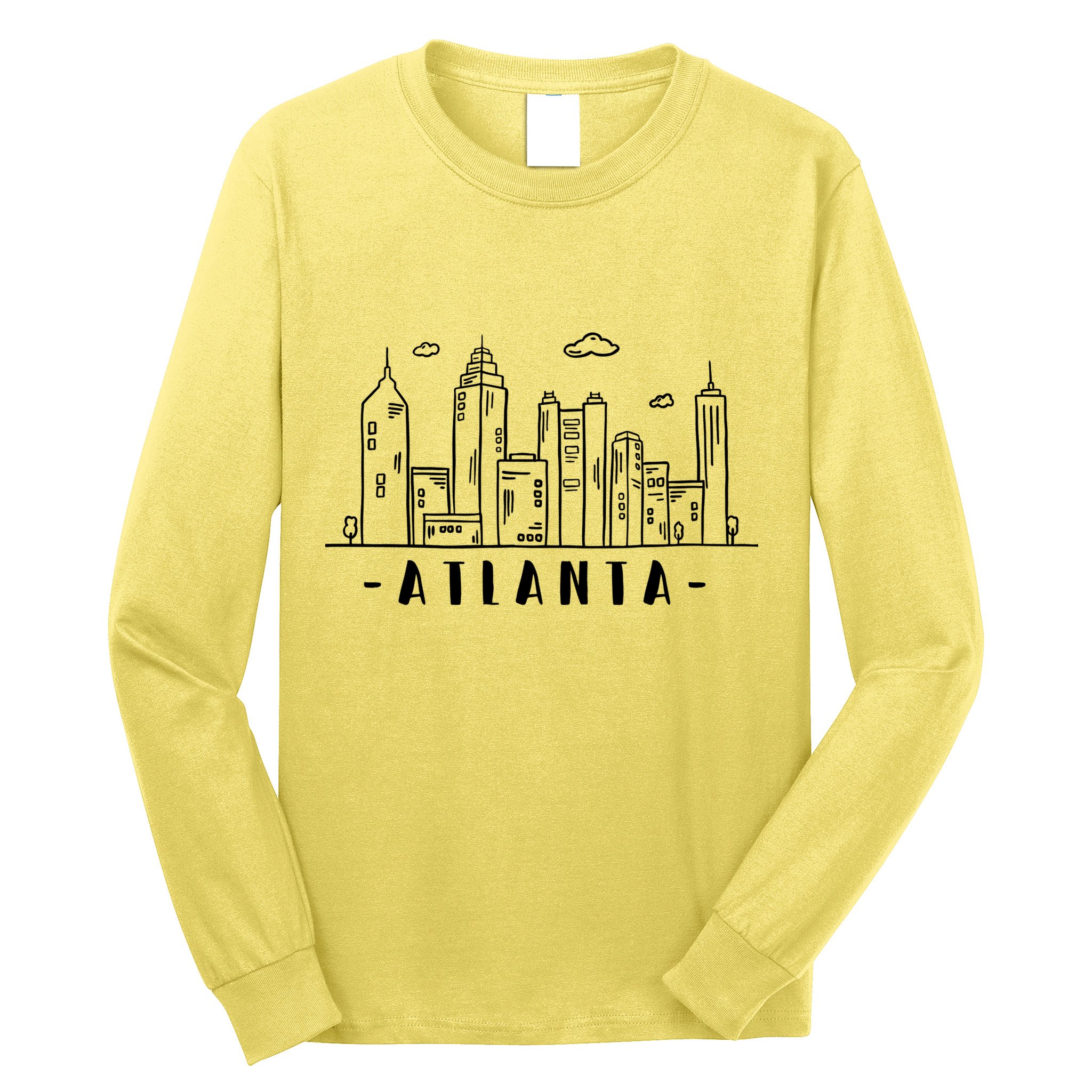 Atlanta Skyline Long Sleeve Shirt