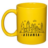 Atlanta Skyline 11oz C Handle Ceramic Mug
