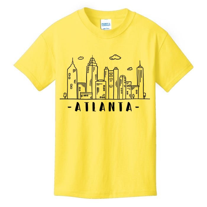 Atlanta Skyline Kids T-Shirt