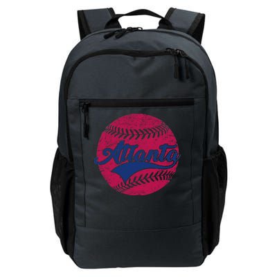 Atlanta Vintage Baseball Fan Daily Commute Backpack