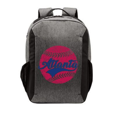 Atlanta Vintage Baseball Fan Vector Backpack