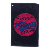 Atlanta Vintage Baseball Fan Platinum Collection Golf Towel