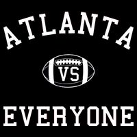 Atlanta Vs Everyone Football Sports Fans Bucket Hat
