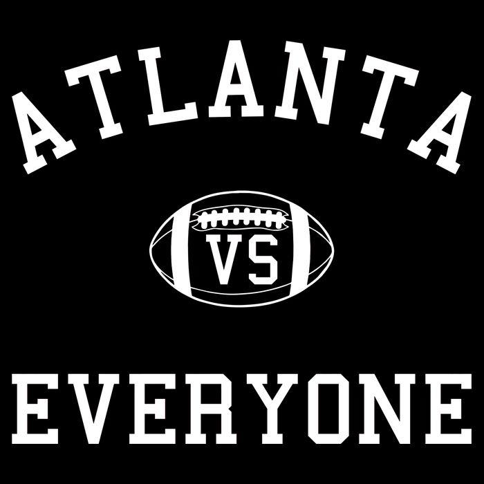 Atlanta Vs Everyone Football Sports Fans Bucket Hat