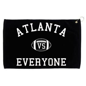 Atlanta Vs Everyone Football Sports Fans Grommeted Golf Towel