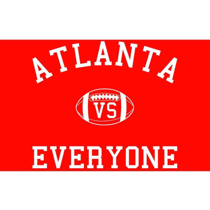 Atlanta Vs Everyone Football Sports Fans Bumper Sticker