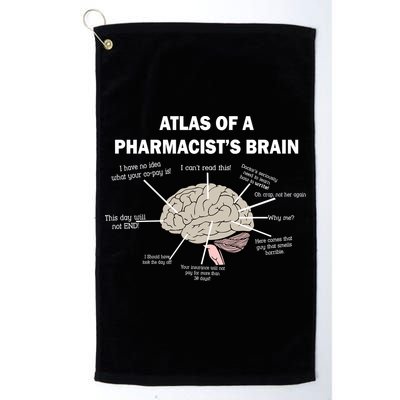 Atlas of A Pharmacist's Brain Golf Towel