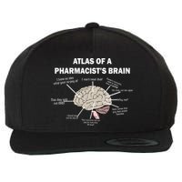 Atlas of A Pharmacist's Brain Wool Snapback Cap
