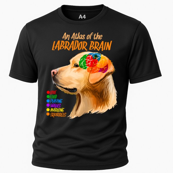Atlas of The Labrador Retriever Brain Performance Shirt