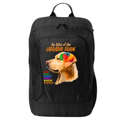 Atlas of The Labrador Retriever Brain City Backpack