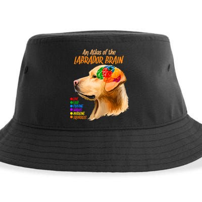 Atlas of The Labrador Retriever Brain Sustainable Bucket Hat