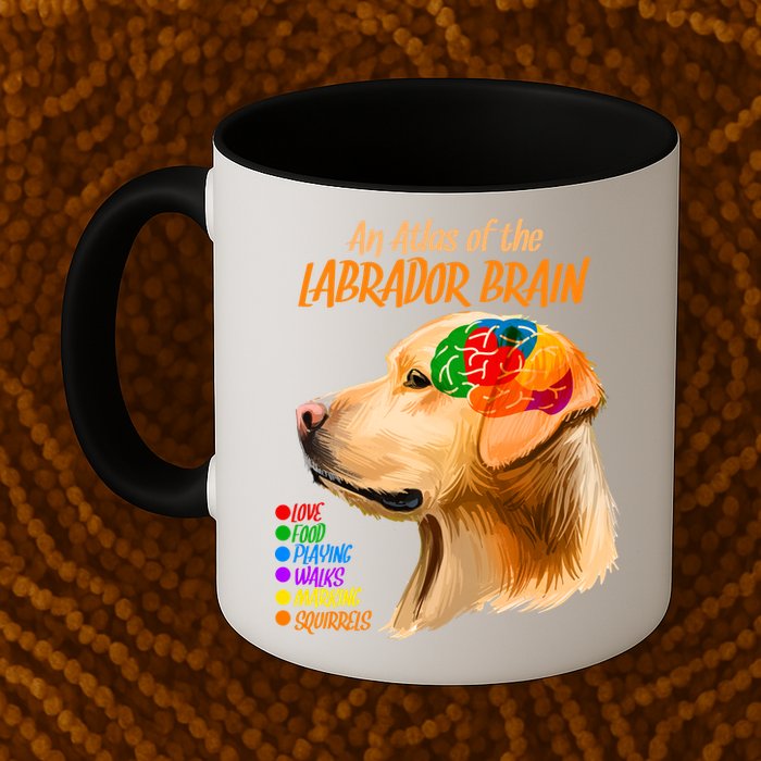 Atlas of The Labrador Retriever Brain Mug