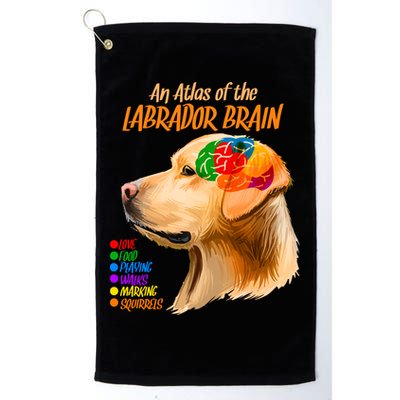 Atlas of The Labrador Retriever Brain Golf Towel
