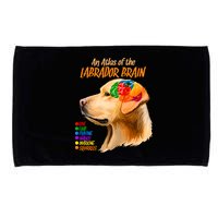 Atlas of The Labrador Retriever Brain Microfiber Hand Towel