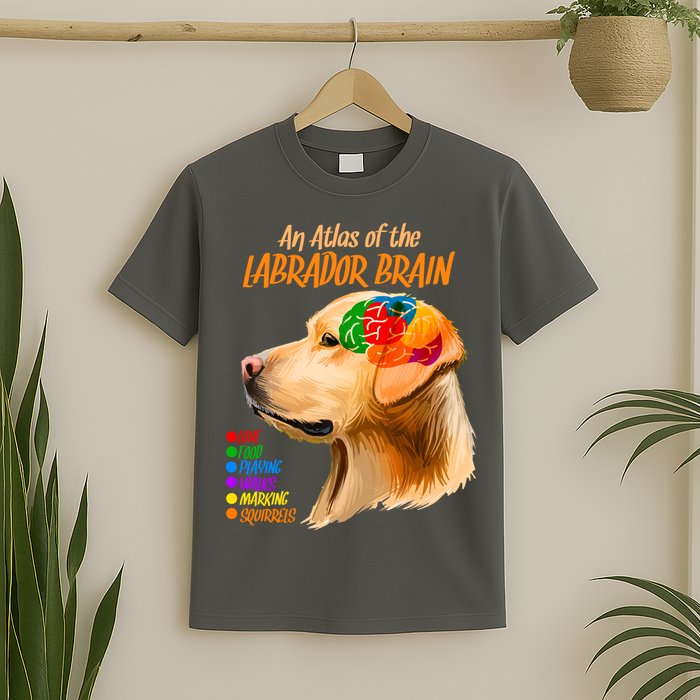 Atlas of The Labrador Retriever Brain T-Shirt