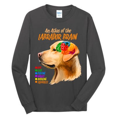 Atlas of The Labrador Retriever Brain Tall Long Sleeve T-Shirt