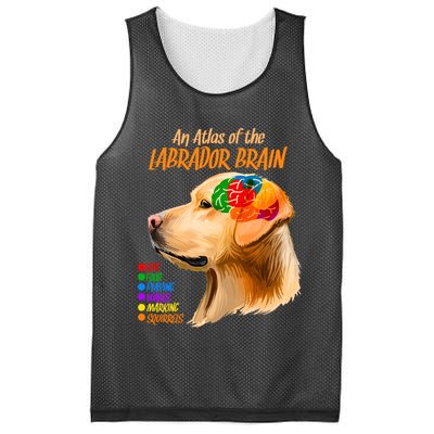 Atlas of The Labrador Retriever Brain Mesh Reversible Basketball Jersey Tank