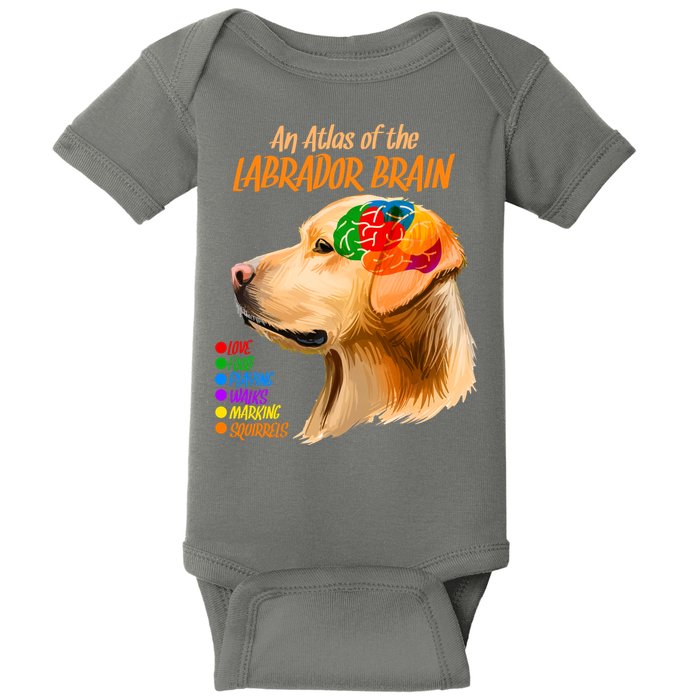 Atlas of The Labrador Retriever Brain Baby Bodysuit