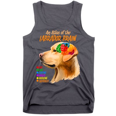 Atlas of The Labrador Retriever Brain Tank Top