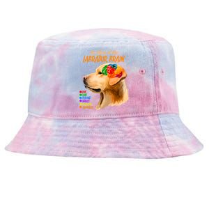 Atlas of The Labrador Retriever Brain Tie-Dyed Bucket Hat