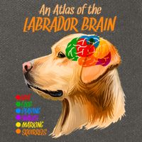 Atlas of The Labrador Retriever Brain Cotton Canvas Backpack
