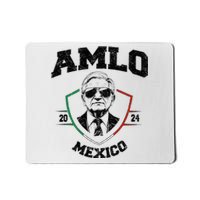 Amlo Tricolor Mexican Flag Mexican President 2024 Mousepad