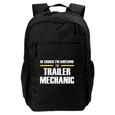 Awesome Trailer Mechanic Gift Backpack