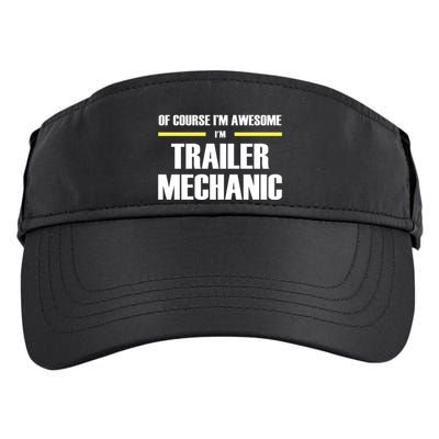 Awesome Trailer Mechanic Gift Adult Drive Performance Visor