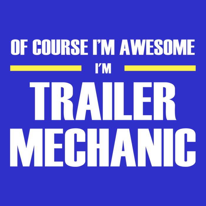 Awesome Trailer Mechanic Gift 16 in Basic Backpack