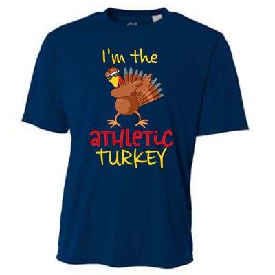 Athletic Turkey Matching Family Group Thanksgiving Party Cooling Performance Crew T-Shirt