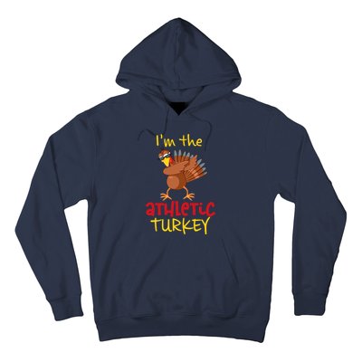 Athletic Turkey Matching Family Group Thanksgiving Party Hoodie