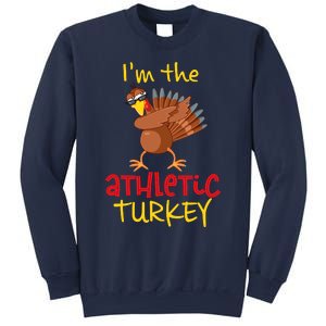 Athletic Turkey Matching Family Group Thanksgiving Party Sweatshirt