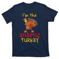 Athletic Turkey Matching Family Group Thanksgiving Party T-Shirt