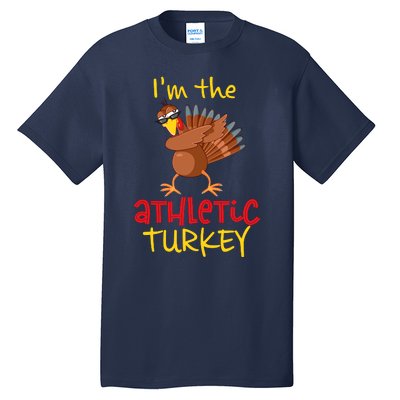 Athletic Turkey Matching Family Group Thanksgiving Party Tall T-Shirt