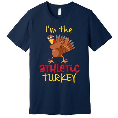 Athletic Turkey Matching Family Group Thanksgiving Party Premium T-Shirt