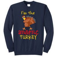 Athletic Turkey Matching Family Group Thanksgiving Party Tall Sweatshirt