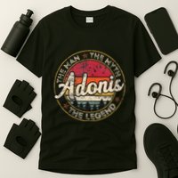 Adonis The Man The Myth The Legend Personalized Name T-Shirt