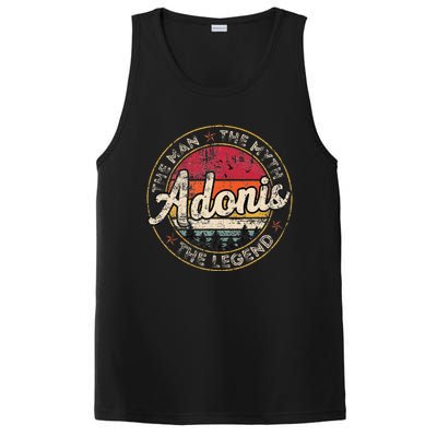 Adonis The Man The Myth The Legend Personalized Name PosiCharge Competitor Tank