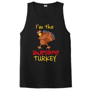 Awesome Turkey Matching Family Group Thanksgiving Party PosiCharge Competitor Tank