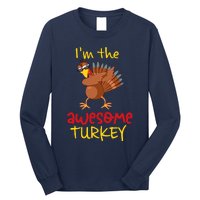 Awesome Turkey Matching Family Group Thanksgiving Party Long Sleeve Shirt