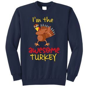 Awesome Turkey Matching Family Group Thanksgiving Party Tall Sweatshirt