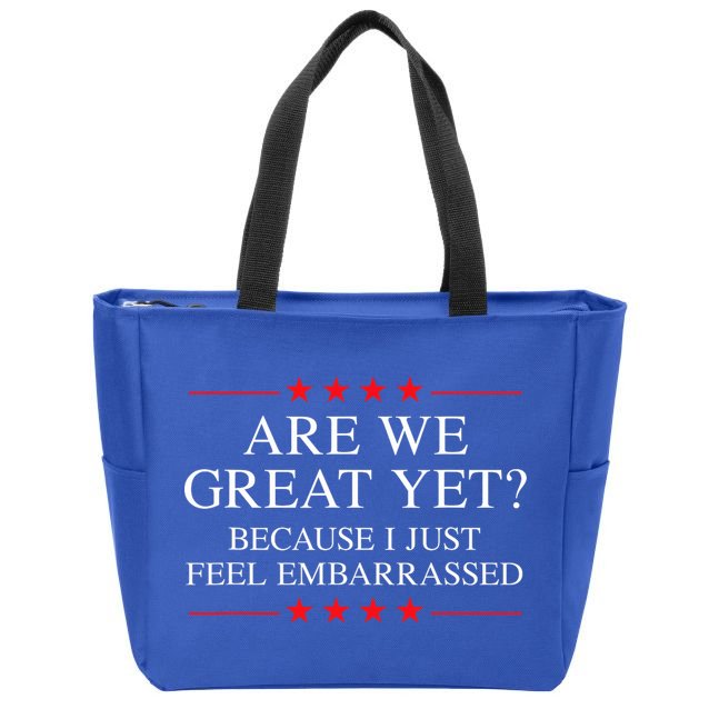 Anti Trump Merchandise For Liberals  Zip Tote Bag
