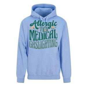 Allergic To Medical Gaslighting Funny Unisex Surf Hoodie