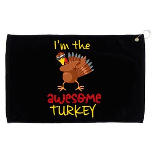 Awesome Turkey Matching Family Group Thanksgiving Party Grommeted Golf Towel