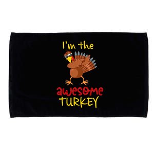 Awesome Turkey Matching Family Group Thanksgiving Party Microfiber Hand Towel