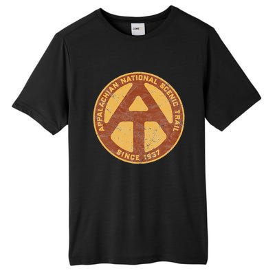 Appalachian Trail Marker Retro National Scenic Trail Tall Fusion ChromaSoft Performance T-Shirt