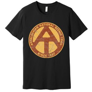 Appalachian Trail Marker Retro National Scenic Trail Premium T-Shirt